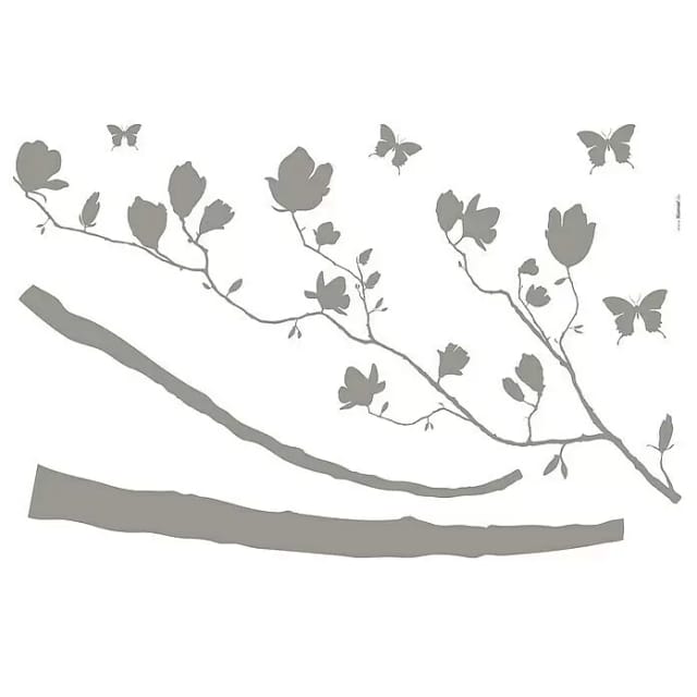 KOMAR Dekosticker »Arabesque«, BxH: 100 x 70 cm - bunt