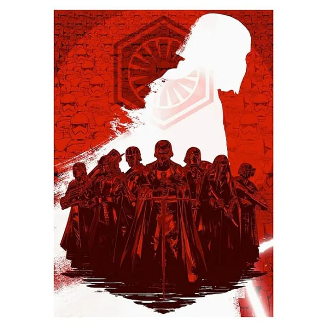KOMAR Vliestapete »Star Wars Supreme Leader«, bunt, glatt