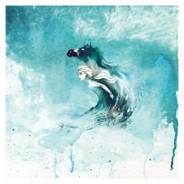 KOMAR Vliestapete »Frozen Spirit Of Wonder«, bunt, glatt