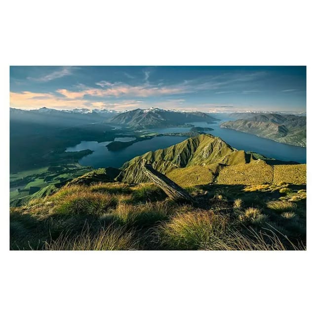KOMAR Vliestapete »Green Ridges «, Breite 450 cm, seidenmatt - bunt