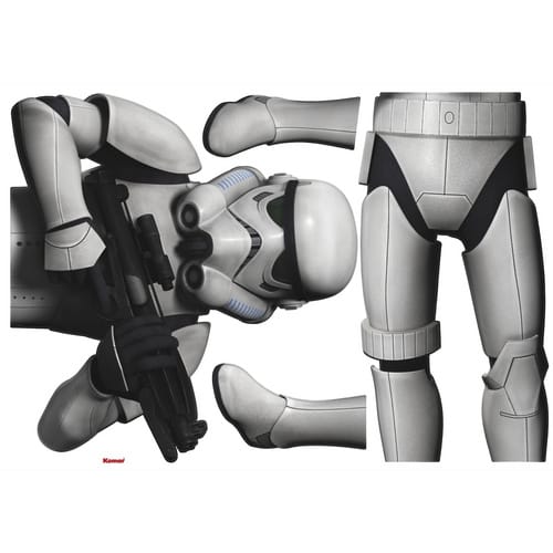 KOMAR Dekosticker »Star Wars Stormtrooper«, BxH: 100 x 70 cm - bunt