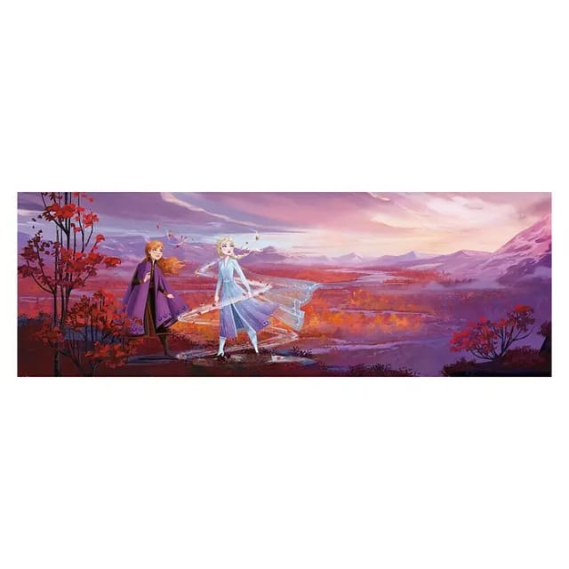 KOMAR Papiertapete »Frozen Panorama«, Breite: 368 cm, inkl. Kleister - bunt
