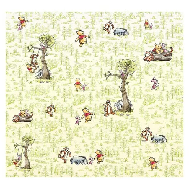 KOMAR Vliestapete »Winnie Pooh Friends«, bunt, glatt