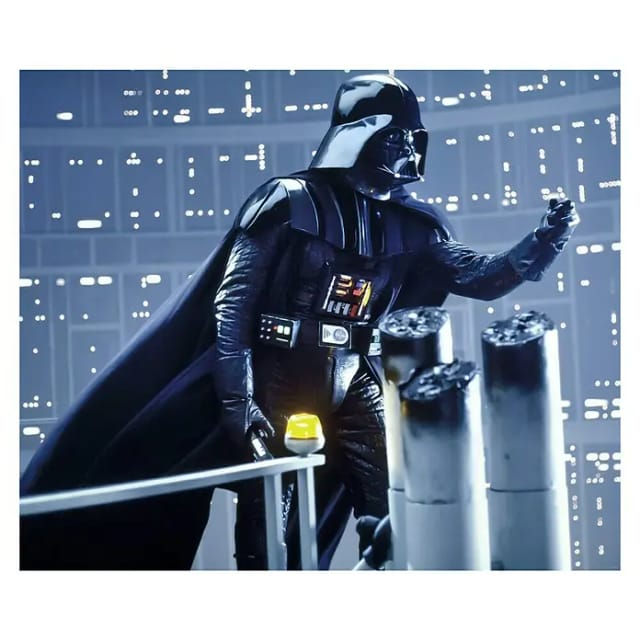 KOMAR Vliestapete »Vader Join the Dark Side«, bunt, glatt