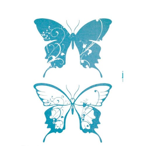 KOMAR Dekosticker »Farfalle«, BxH: 50 x 70 cm - bunt