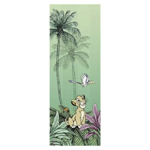 KOMAR Vliestapete »Jungle Simba«, bunt, glatt