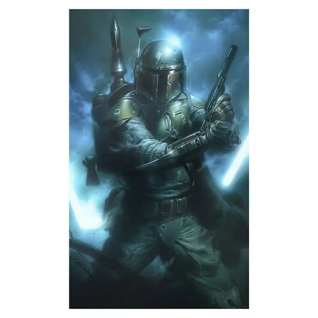 KOMAR Vliestapete »Classic Bounty Hunter«, bunt, glatt