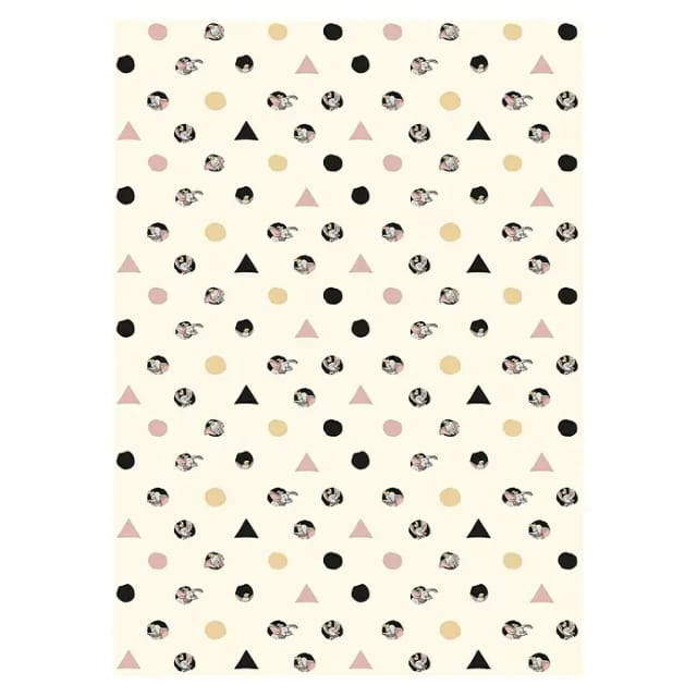 KOMAR Vliestapete »Dumbo Angles & Dots«, bunt, glatt