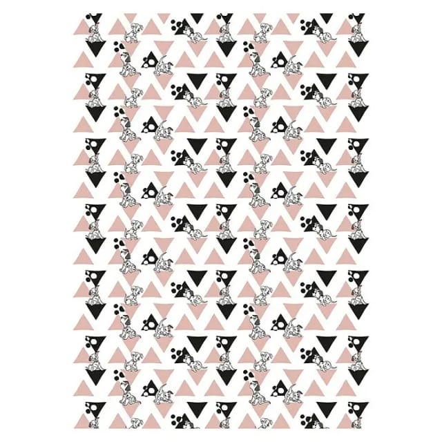 KOMAR Vliestapete »101 Dalmatiner Angles«, bunt, glatt