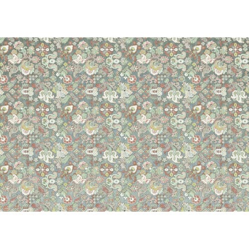 KOMAR Vliestapete »Fleurs d’Ocean«, Breite 400 cm, seidenmatt - bunt