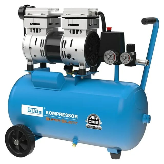 GÜDE Kompressor »Airpower«, 8 bar, Max. Füllleistung: 130 l/min - blau