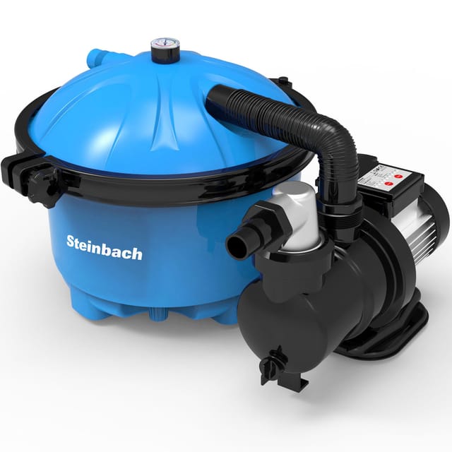 STEINBACH Filteranlage »Active Balls 50«, Max. Durchflussmenge: 5,5 m³/h - blau