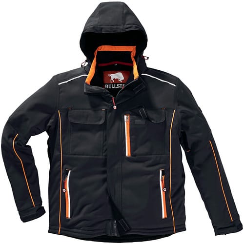BULLSTAR Thermo-Softshelljacke, grau, Polyester/Elastan, Gr. XL