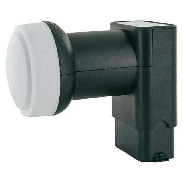 SCHWAIGER LNB, zum Aufbau von 2-Teilnehmer-Satellitenanlagen , Hellgrau