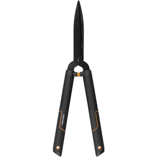 FISKARS Heckenschere »SingelStep«, Schneidsystem: Bypass, mattschwarz