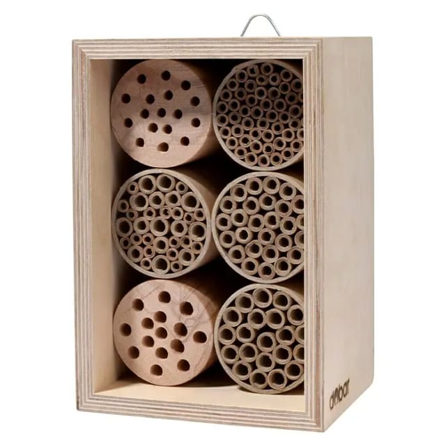 DOBAR Dobar Profi-Insektenhotel für Wildbienen - beige