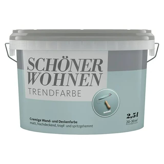 SCHÖNER WOHNEN FARBE Dispersionsfarbe »Trendfarben«, Maui, matt - blau