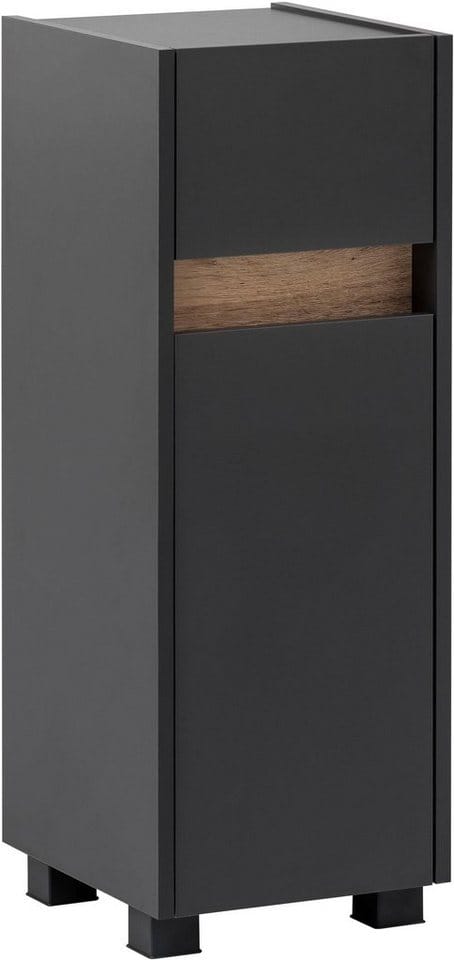 SCHILDMEYER Seitenschrank »Cosmo«, BxHxT: 30,2 x 84,8 x 33 cm - schwarz