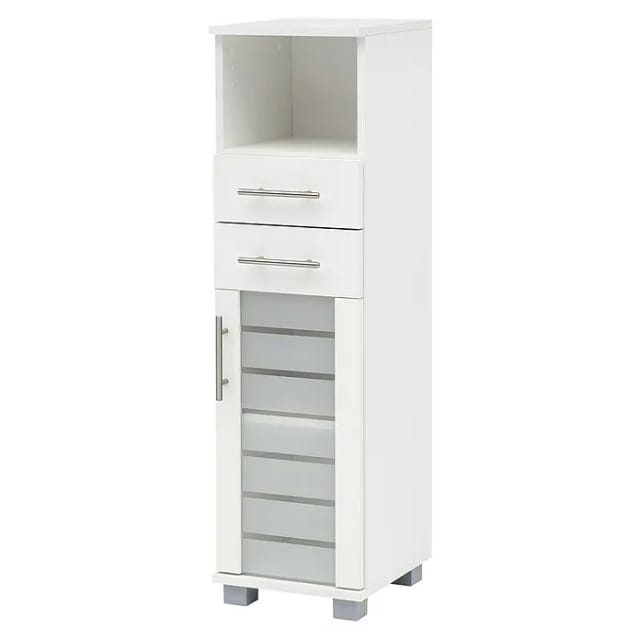 SCHILDMEYER Highboard »Niko«, BxHxT: 30 x 110,5 x 32,6 cm - weiss