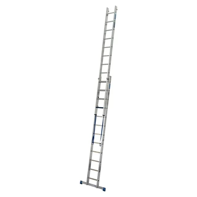 KRAUSE Mehrzweckleiter »STABILO + S«, 12 Stufen, Aluminium - silberfarben