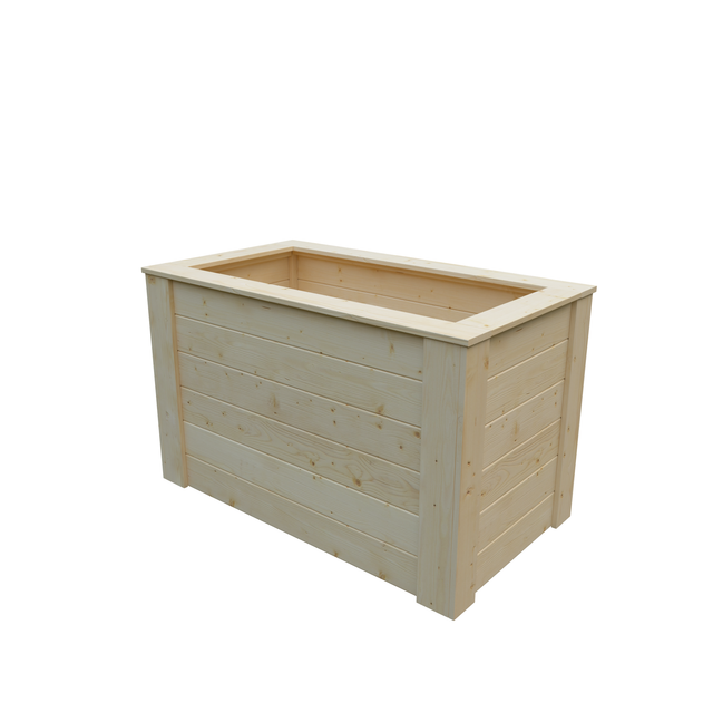 KIEHN-HOLZ Hochbeet, BxHxL: 64,5 x 69 x 114 cm, Holz - beige