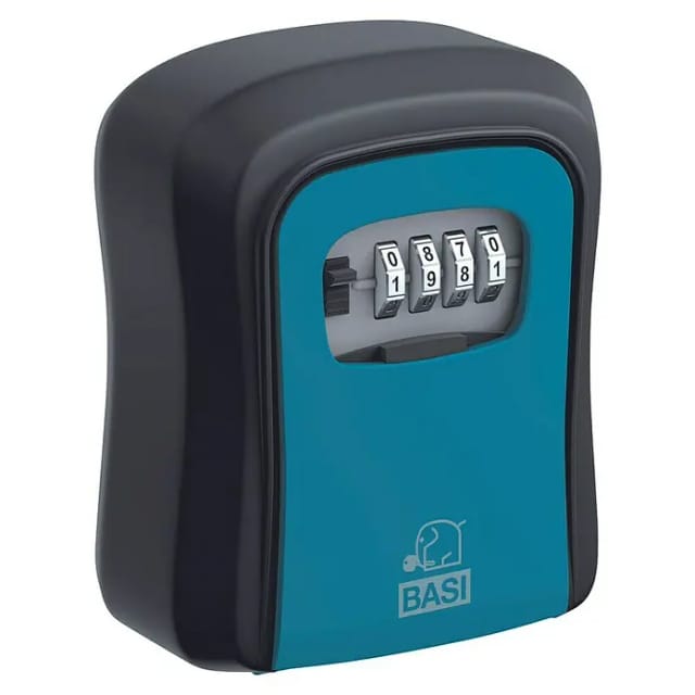 BASI Schlüsselkasten »Schlüsselsafe SSZ 200 - schwarz/blau«