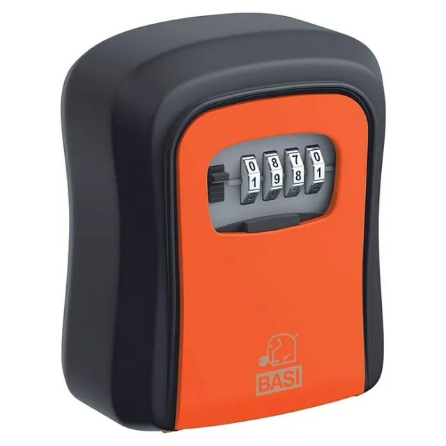 BASI Schlüsselkasten »Schlüsselsafe SSZ 200 - schwarz/orange«