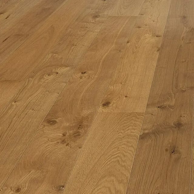 Living by HARO® Parkett, Landhausdiele 2V Eiche mocca - braun