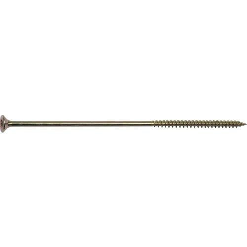 GECCO Spanplattenschrauben, TX, 100 Stk., 6 x 160 mm - goldfarben