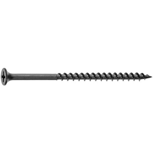 GECCO Schnellbauschrauben, 4,2 mm, Stahl, 300 Stk., 4,2 x 75 mm - schwarz