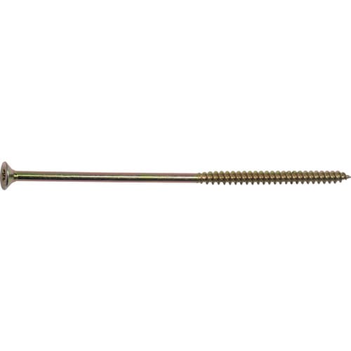 GECCO Spanplattenschrauben, TX, 100 Stk., 6 x 180 mm - goldfarben