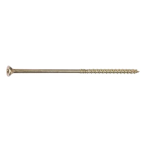 Schmid Schrauben Holzbauschraube, Rapid Komprex, 8 mm, Stahl, 25 Stk., 8 x 220 mm - goldfarben