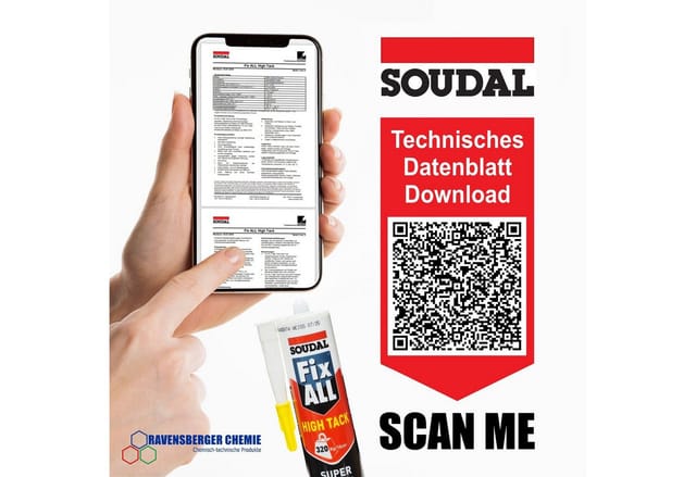 SOUDAL Hybrid Polymer, weiß, 0,29 l - weiss