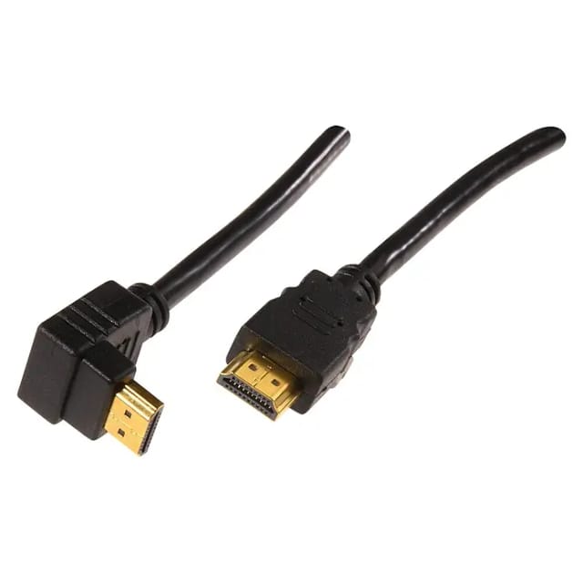 SCHWAIGER Verbindungskabel, HDMI 1,3 m gerade beidseitig Stecker Band