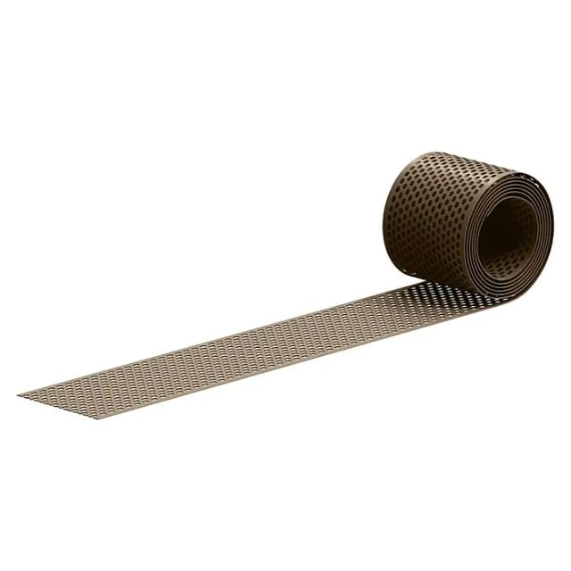 SAREI Vogelschutz Lüftungsgitter, Kunststoff (PVC), Länge: 500 mm, braun