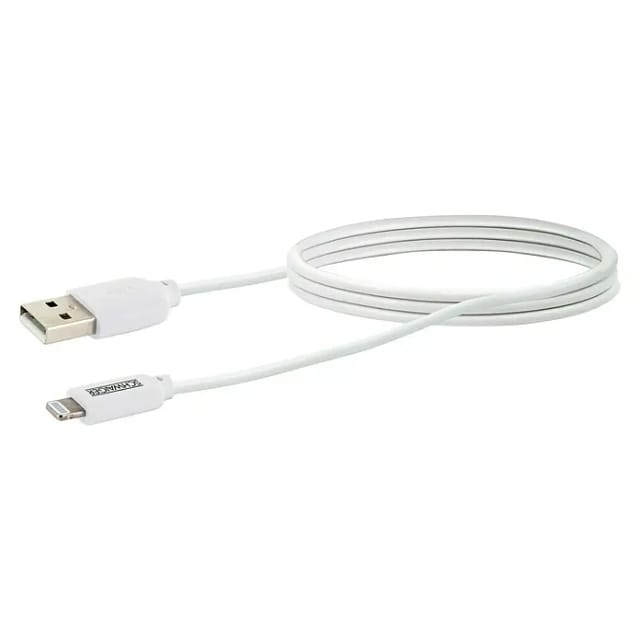 SCHWAIGER Ladekabel, Apple Lightning Kabel C48B 2,0 m, weiss