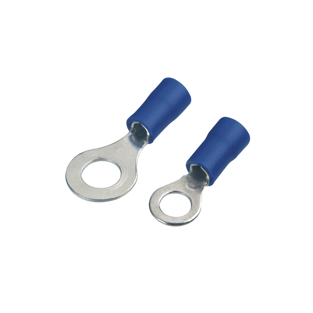 REV-Ritter Ringkabelschuh-Set, metall/kunststoff, 24 Stück - blau