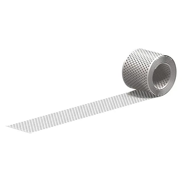 SAREI Vogelschutz Lüftungsgitter, Kunststoff (PVC), Länge: 500 mm, weiß - weiss
