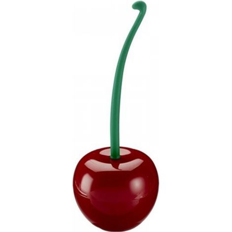 Rote, Kirschförmige Toilettenbürste (38 Cm)