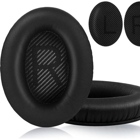 Schaumstoff-ohrpolster Für Bose Quietcomfort 35 (qc35) Und 35 Ii (qc35 Ii) Kopfhörer, Mit Weicherem Lammleder, Geräuschisolierendem Schaumstoff Und Zusätzlicher Dicke.