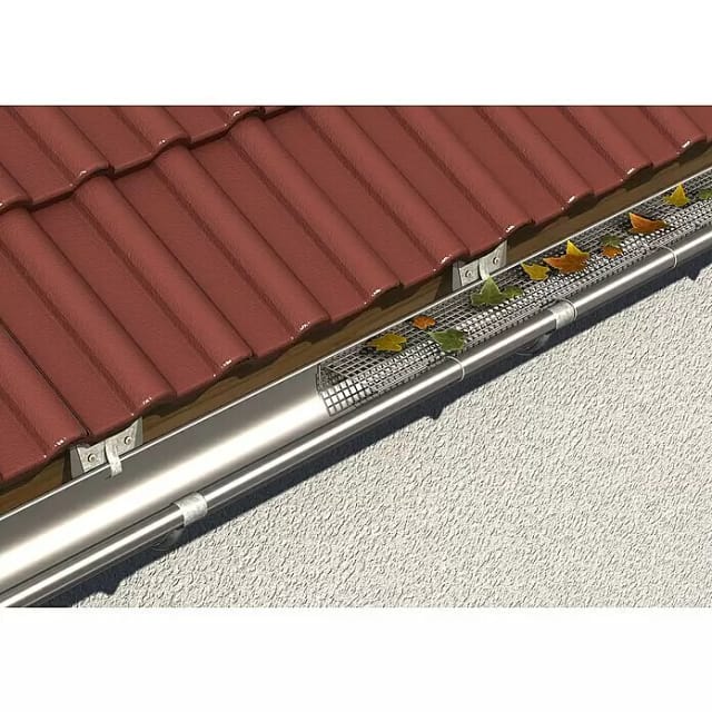 SAREI Laubstop, Polypropylen (PP), Länge: 710 mm, grau