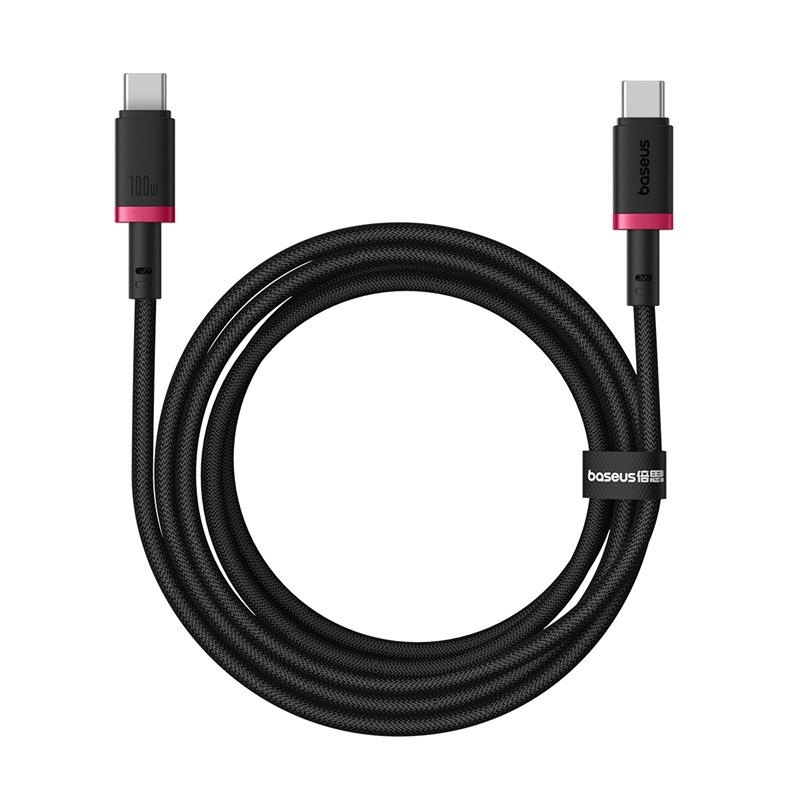 Baseus Dura Type C To Type C 100 W Fast Charging Cable 2 M Black. Ed