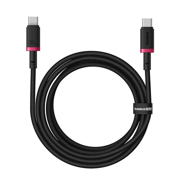 Baseus Dura Type C To Type C 100 W Fast Charging Cable 2 M Black. Ed