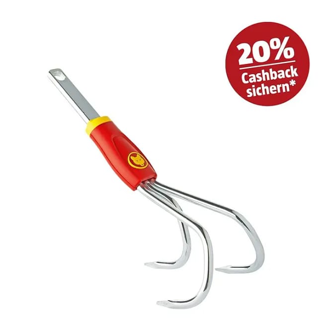 WOLF GARTEN Grubber »BA-M«, Arbeitsbreite: 9 cm, Stahl - rot