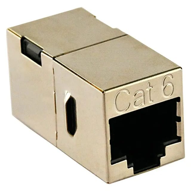 SCHWAIGER Netzwerkdoppelkupplung, Netzwerkdoppelkupplung Cat 6