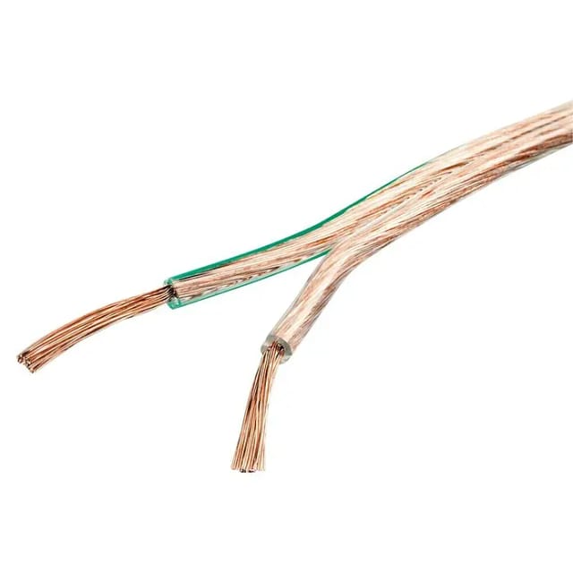 SCHWAIGER Lautsprecherkabel, 10 m 1,5 mm transparent