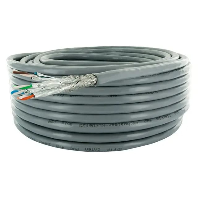 SCHWAIGER Netzwerkkabel, S/FTP-Cat6 25 m