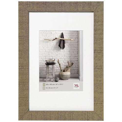Walther Design Bilderrahmen, HOME HOLZRAHMEN, Beige, 30x40 cm