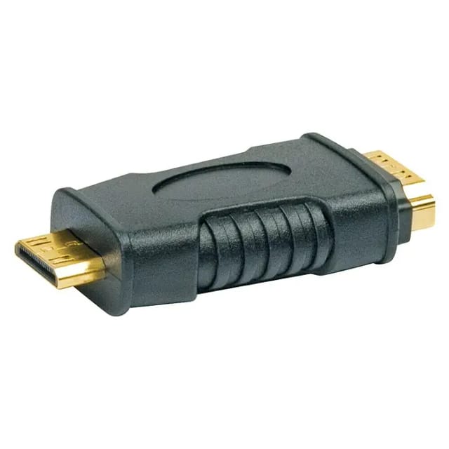 SCHWAIGER Adapter, Schwarz, Kunststoff, HDMI®-Geräte