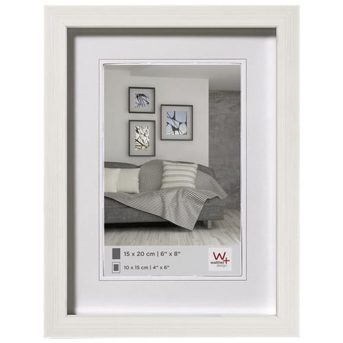 Walther Design Bilderrahmen, Construction Designrahmen, Weiß, 30x40 cm - weiss